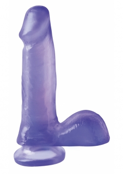 6" Suction Cup Dong - Purple