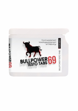 Bull Power Testo Tabs - Stimulating Tablets - 69 Pieces