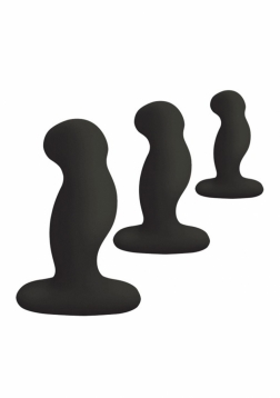 Anal Starter Kit - 3 Sturdy Silicone Anal Plugs