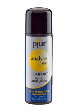 Analyze Me! - Waterbased Lubricant and Massage Gel with Hyaluronic Acid - 1 fl oz / 30 ml