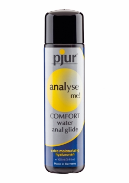 Analyze Me! - Waterbased Lubricant and Massage Gel with Hyaluronic Acid - 3 fl oz / 100 ml