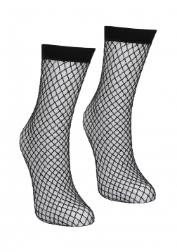 Glitter Fishnet Socks