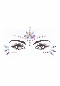 Dazzling Eye Contact Bling Sticker