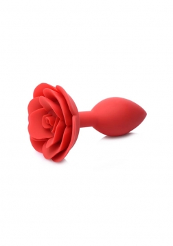 Booty Bloom - Silicone Rose Anal Plug - Large