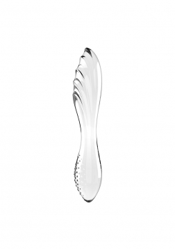 Dazzling Crystal 1 - Glass Dildo - Transparent