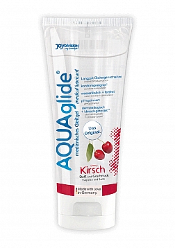 AQUAglide Neutral - Flavored Waterbased Lubricant - Cherry - 3 fl oz / 100 ml