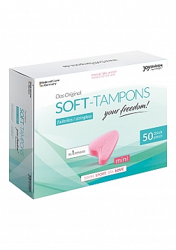 Soft Tampons Mini - 50 Pieces