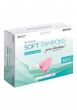 Soft Tampons Normal - 50 Pieces