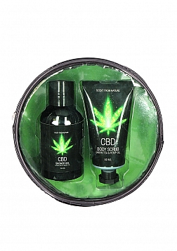 CBD Travel Set Green Tea Hemp Oil