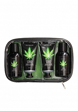 CBD Luxury Travel Set Green Tea Hemp Oil