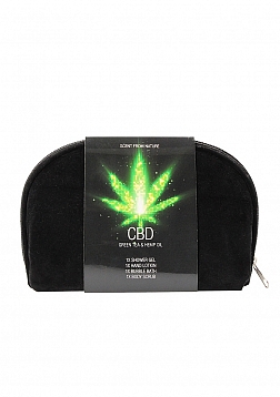 CBD Toilet Set Green Tea Hemp Oil