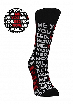 You Me Bed Now Socks  - US Size 2-7,5 / EU Size 36-41