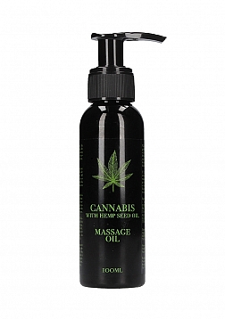 Cannabis Hemp Seed Massage Oil - 3 fl oz / 100 ml