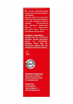 Original CBD from Amsterdam - CBD Massage Oil - 50 ml