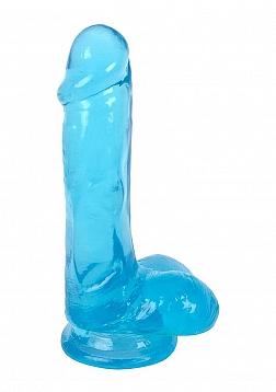 Slim Stick Berry Ice - Dildo with Balls - 6" / 15 cm