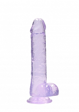 Realistic Dildo with Balls - 8" / 20 cm