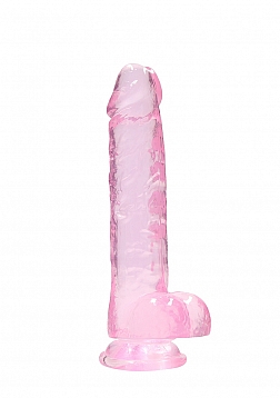 Realistic Dildo with Balls - 8" / 20 cm