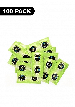 EXS Ribbed, Dotted and Flared - Condoms - 100 Pieces