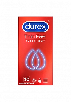 Thin Feel Extra Lube - Condoms - 10 Pieces