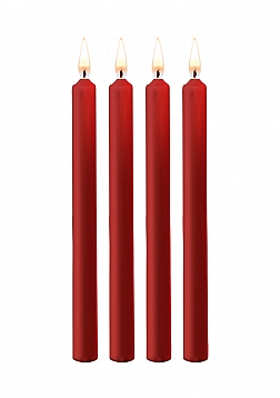 Teasing Wax Candles - 4 Pieces - Large