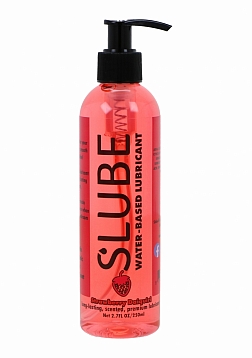 Strawberry Waterbased Lubricant Extra Thick - 8 fl oz / 250 ml