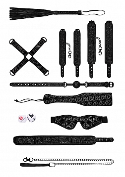 Ouch! - Luxury Bondage Kit - Black