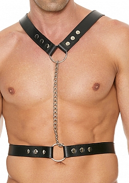 Twisted Bit Leather Harness