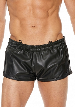 Versatile Leather Shorts - S/M