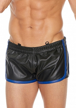 Versatile Leather Shorts - S/M