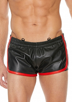 Versatile Leather Shorts - S/M