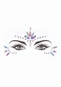 Dazzling Eye Contact Bling Sticker