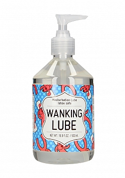 WANKING LUBE - Masturbation Lubricant - 17 fl oz / 500 ml