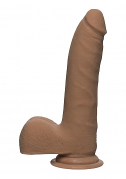 D Slim - Realistic ULTRASKYN Dildo with Balls - 7" / 18 cm