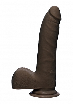 D Slim - Realistic ULTRASKYN Dildo with Balls - 7" / 18 cm