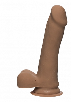 Slim D - Realistic ULTRASKYN Dildo with Balls - 6" / 15 cm