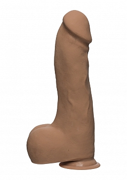 Master D - Realistic ULTRASKYN Dildo with Balls - 10" / 25 cm