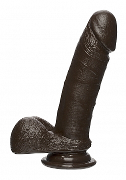 Perfect D - Realistic FIRMSKYN Dildo with Balls - 7" / 18 cm