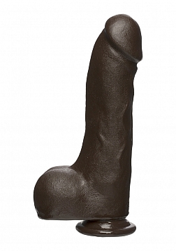 Master D - Realistic FIRMSKYN Dildo with Balls - 10" / 25 cm