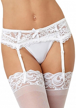 Lace Garter Belt Diamond