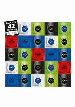 EXS Variety Pack 2 - Condoms - 42 Pieces