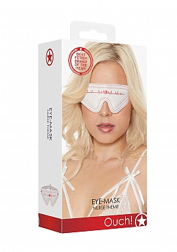 Ouch! - Eye-Mask - Nurse Theme - White