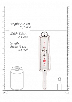 Ouch! - Wrist Cuffs - Nurse Thme - White