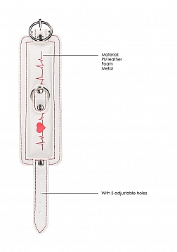 Ouch! - Wrist Cuffs - Nurse Thme - White