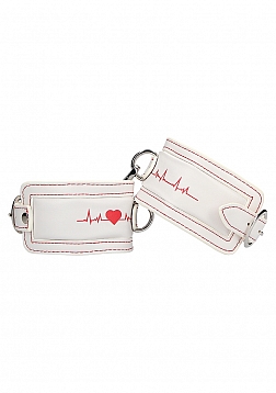 Ouch! - Ankle Cuffs - Nurse Theme - White