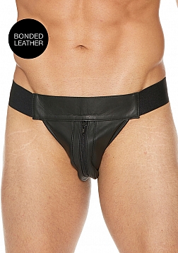 Plain Front With Zip Jock - S/M