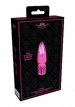 Royal Gems - Glitter - ABS Rechargeable Bullet - Pink
