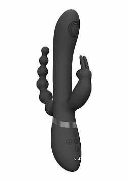 Rini - Pulse Wave & Vibrating Double Penetration Rabbit