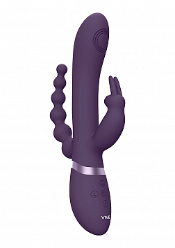 Rini - Pulse Wave & Vibrating Double Penetration Rabbit