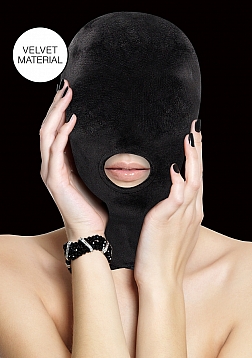 Mask with Mouth Opening