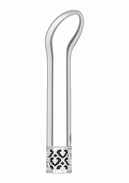Royal Gems - Jewel - ABS Rechargeable Bullet - Silver
